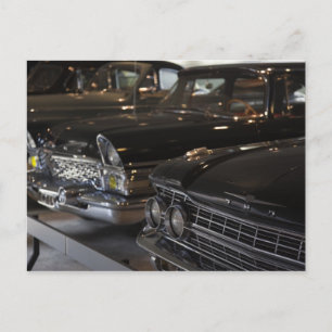 Postal Letonia, Riga, Museo Riga Motor, coches de