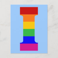 Letra arco iris I