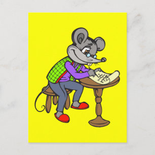 Postal Letra de escritura del ratón