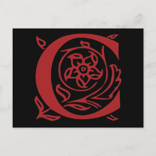 Postal Letra de grifo C