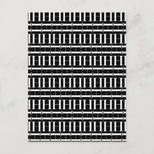 Postal Letra inicial monograma H