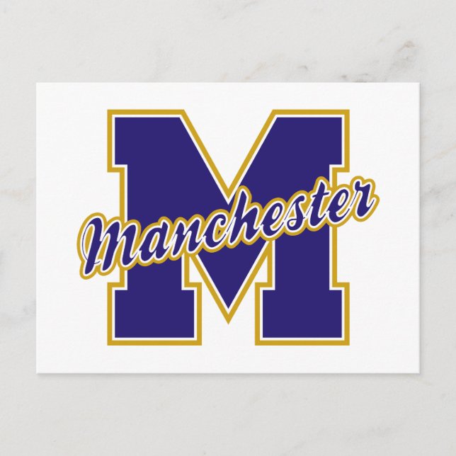 Postal Letra manchester (Anverso)