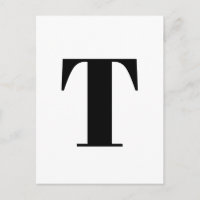 Letra moderna | Minimalista alfabeto personalizado