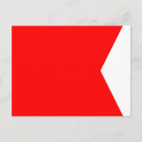 Letra nautical Flag Signal Letter B (Bravo)