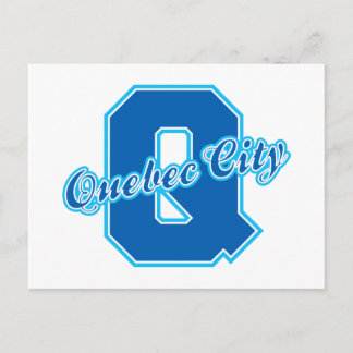 Postal Letra quebec