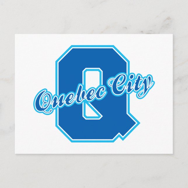 Postal Letra quebec (Anverso)