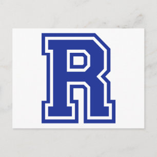 Postal Letra R