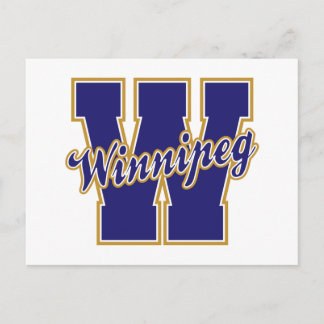 Postal Letra Winnipeg
