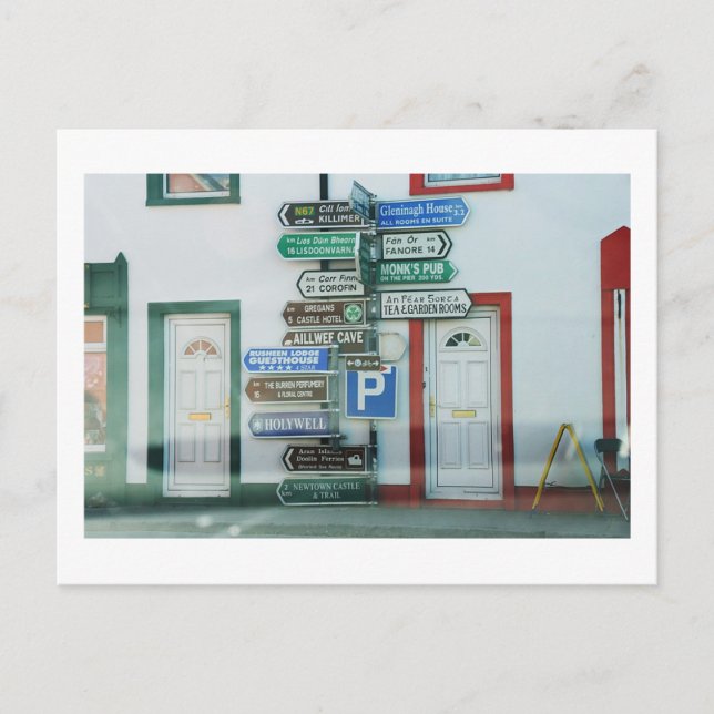 Postal Letreros (Anverso)