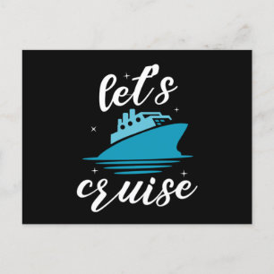 Postal Lets Cruise Cruise Ship Vacation Gift