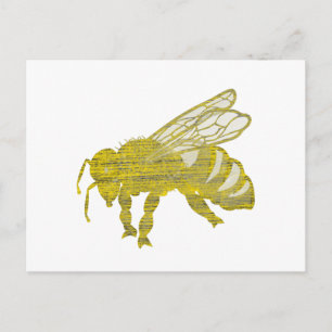 Postal Letterpress Bee