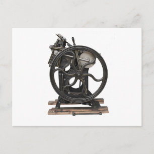 Postal letterpress de 1901
