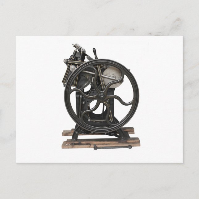 Postal letterpress de 1901 (Anverso)