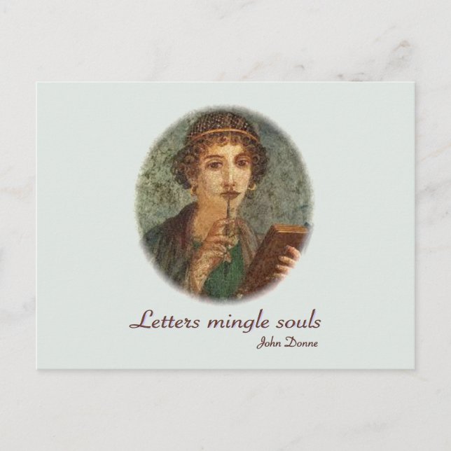 Postal Letters Mingle Souls (Anverso)