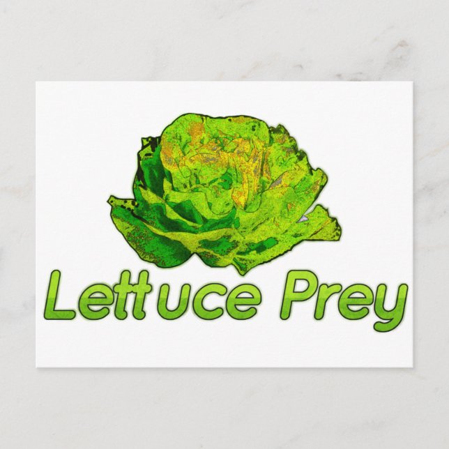 Postal Lettuce Prey (Anverso)