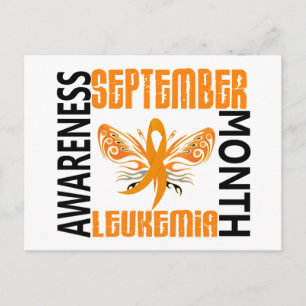 Postal Leucemia Awareness Mes Mariposa 3.4