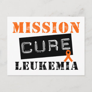 Postal Leucemia en la misión