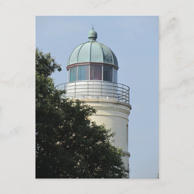 Postal Leuchtturm Insel Kegnaes (Anverso)