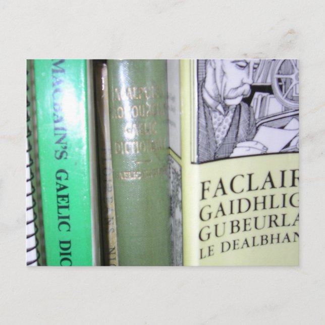 Postal Leugh's a' Ghàidhlig (Anverso)