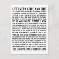 Levantar cada voz y cantar poema de historia negra