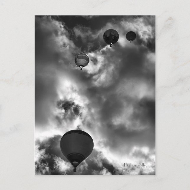 Postal Levantas Mis Espíritus, Fotografía Bella Artes (Anverso)