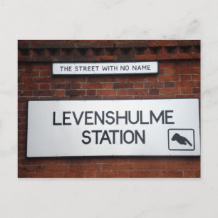 Postal Levenshulme - La calle sin nombre