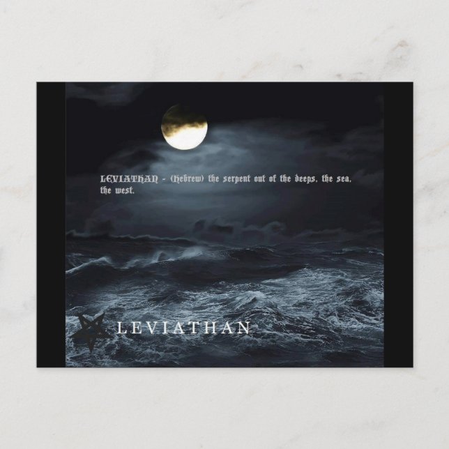 POSTAL LEVIATÁN (Anverso)