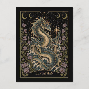 Postal Leviatán, Arte del Tarot Estrellado