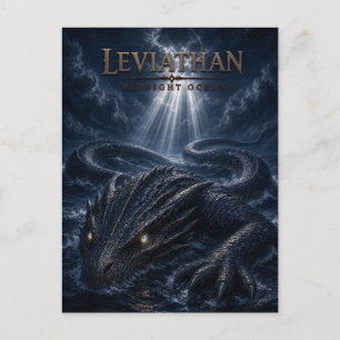 Postal Leviatán Océano Medianoche Cine Oscuro
