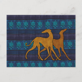 Postal Lévrier azawakh