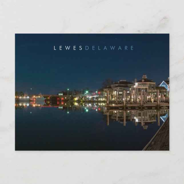 Postal Lewes Delaware. (Anverso)