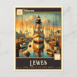 Postal Lewes, Delaware | Vintage