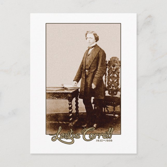 Postal Lewis Carroll Photo 3 (Anverso)