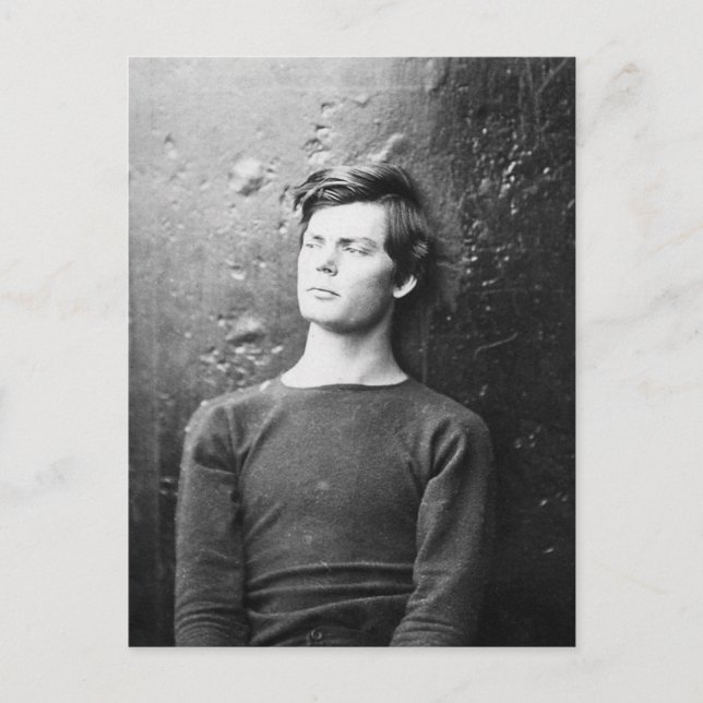 Postal Lewis Payne ~ Lincoln Conspirador 1865 (Anverso)