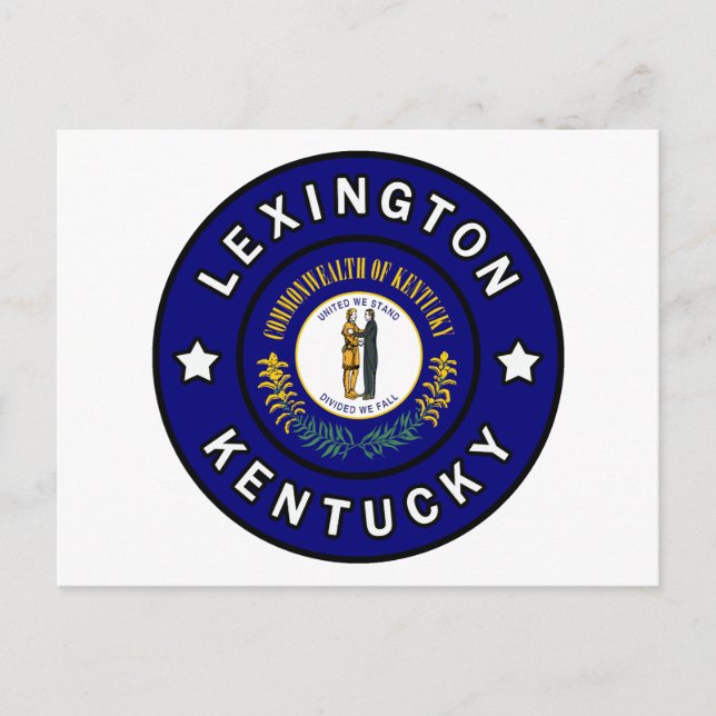 Postal Lexington Kentucky (Anverso)