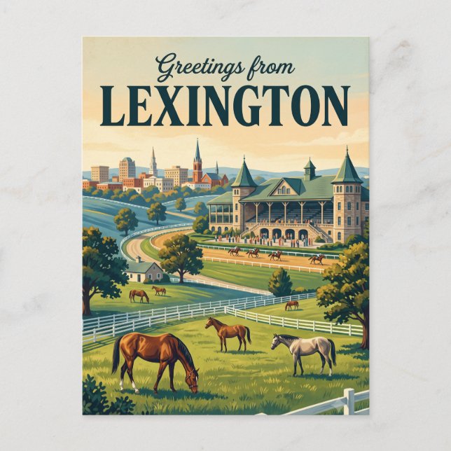 Postal Lexington Kentucky (Anverso)