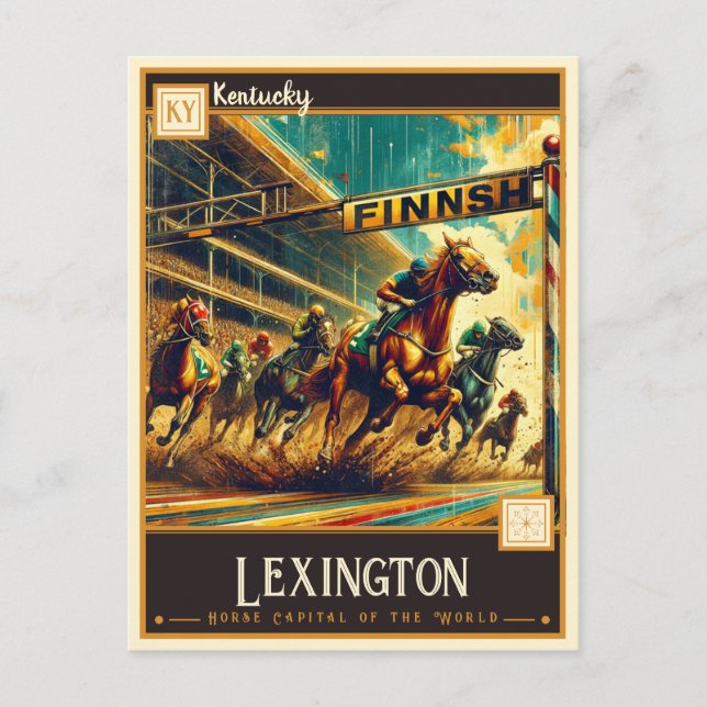 Postal Lexington, Kentucky | Vintage (Anverso)