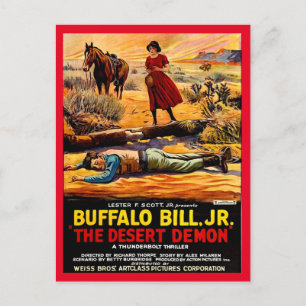 Postal Ley de Búfalo de 1925, Jr. - poster de cine de Des