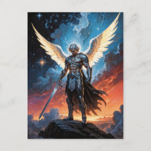 Postal Ley del Arcángel Miguel del Cielo