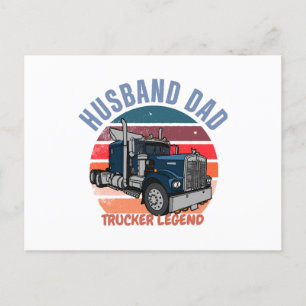 Postal Leyenda del camionero del marido