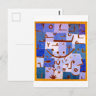 Postal Leyenda del Nilo Paul Klee