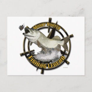 Postal Leyenda Musky Hunter