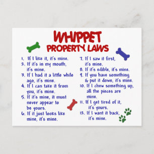 Postal Leyes 2 de la propiedad de WHIPPET