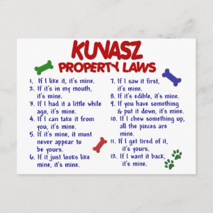 Postal Leyes de propiedad de KUVASZ 2