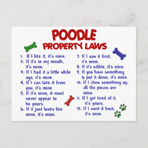 Postal Leyes de propiedad POODLE 2