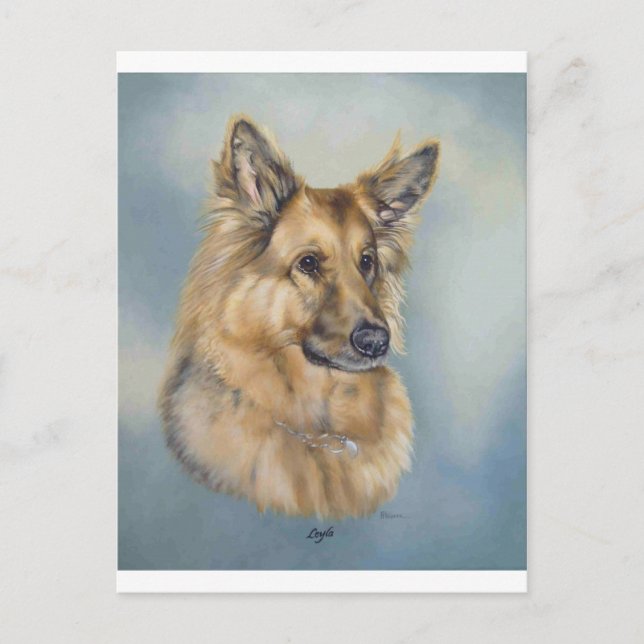 Postal Leyla (Anverso)