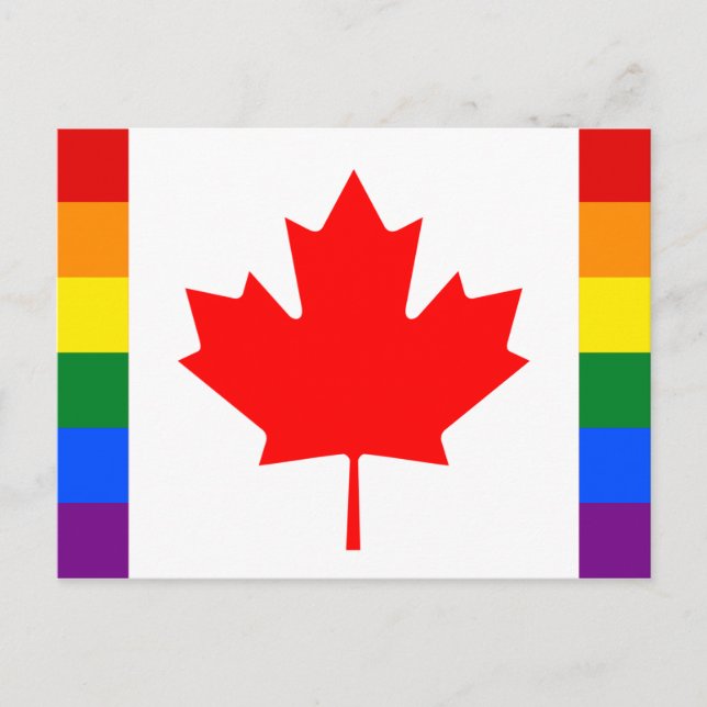 Postal LGBT Canadá (Anverso)