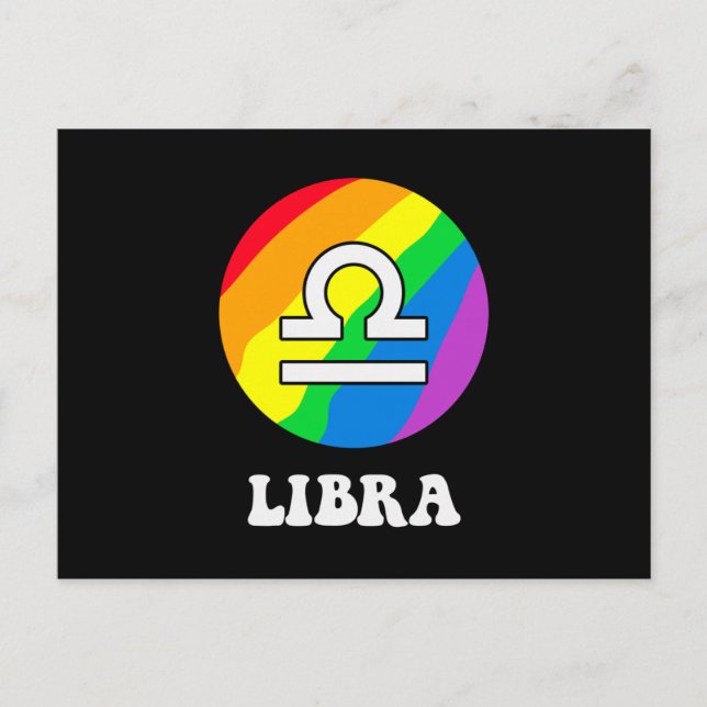 Postal Lgbt Libra (Anverso)