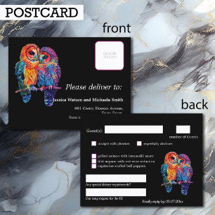 Postal LGBTQ+ Bonito presupuesto simple Unidad ete