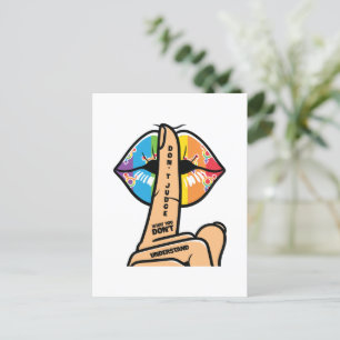 Postal LGBTQ - No juzgues lo que no entiendes